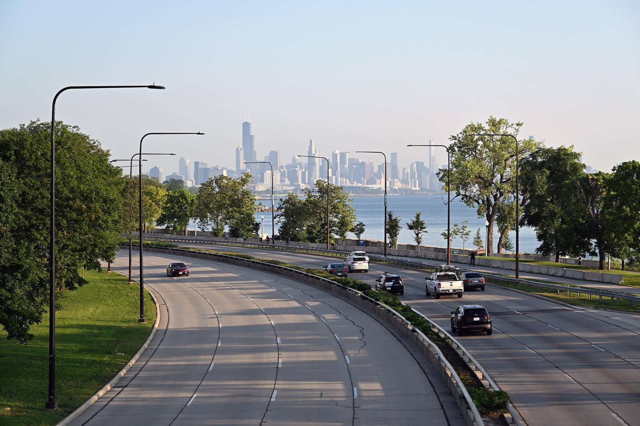 Morning on Lake Shore Drive, Chicago